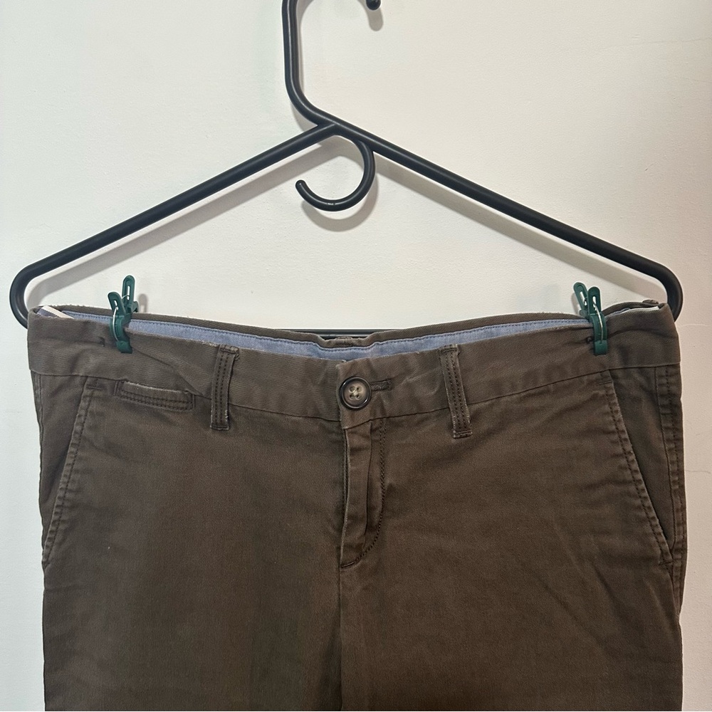 Banana Republic, Womens Pants,Brown, Size 2 -Weekend Chino Stretch Cotton Blend